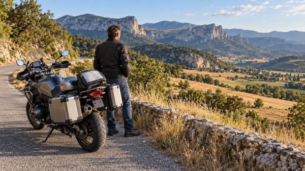 Vacances moto en Drôme : circuits en pleine nature à découvrir